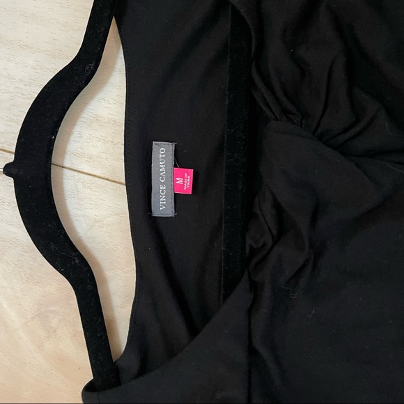 Vince Camuto- Dress Satin Bottom Knit Top Size Medium - Picture 9 of 9